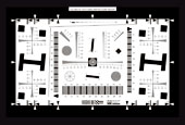 全幅增強(qiáng)型ISO12233分辨率測試卡（4000線） - Enhanced ISO12233 Test Chart 